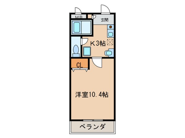 アビターレSの物件間取画像